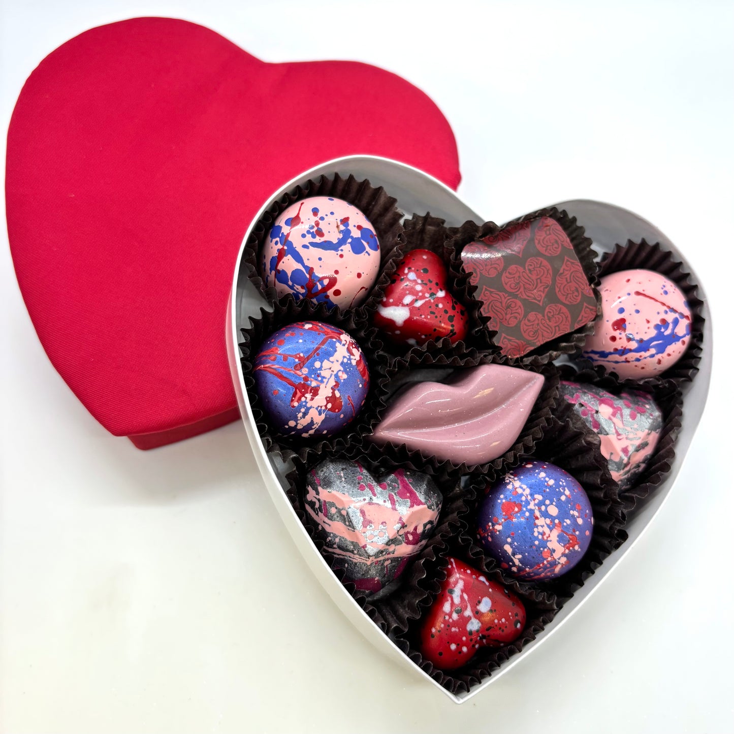 Valentine's Collection: Luxury Chocolate 10pc Heart Box