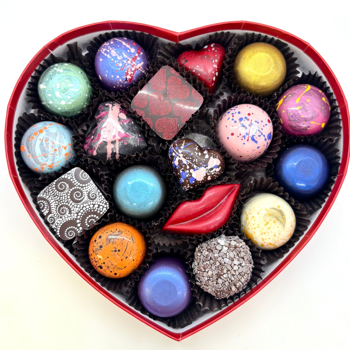 Valentine's Collection: Luxury Chocolate 18pc Heart Box